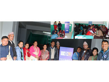 लिखु तामाकोशीका अगुवा कृषकहरुलाई पेशागत स्वास्थ्य तथा सुरक्षा प्रवर्धन सम्बन्धी तालिम सम्पन्न